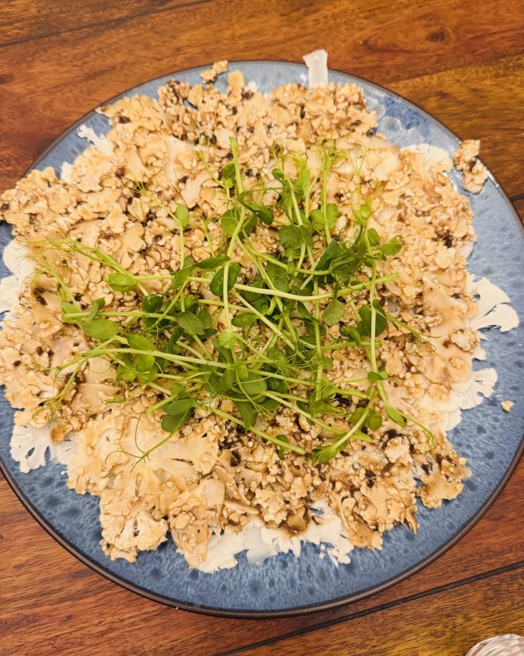 Карпаччо из цветной капусты